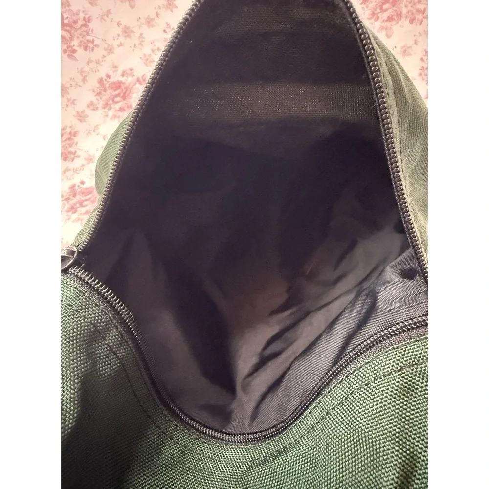Vintage Outdoor Products Green Black Backpack Made in USA 11x15